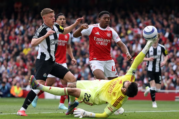 Arsenal vượt qua Newcastle 1-0 nhờ màn trình diễn chói sáng của Declan Rice