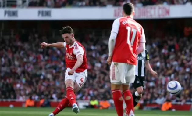 Arsenal vượt qua Newcastle 1-0 nhờ màn trình diễn chói sáng của Declan Rice